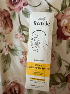 Foxtale Dewy Sunscreen SPF 70