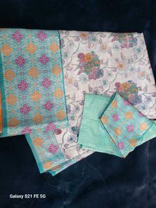 Elegant Floral Print saree