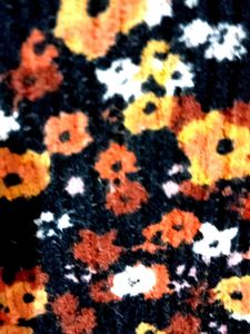 Chic Floral Print Button-Up Tie-Front Top