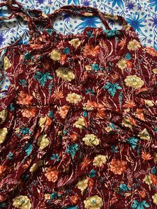 Boho Floral Halter Neck Top