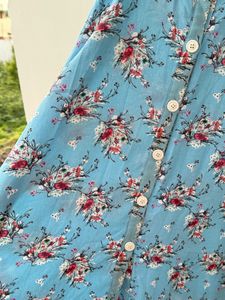 Floral Button-Down Sundress
