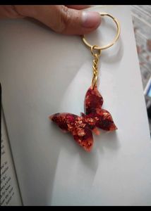3 Unique Butterfly Keychain Charm