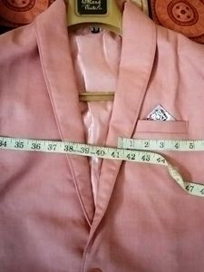 Men's Peach Blazer