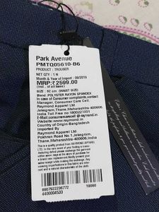 Park Avenue Navy Blue Trousers