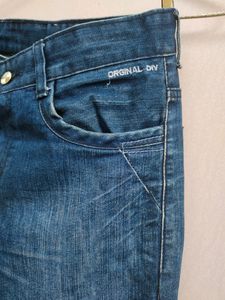 Maxell Mens Dark Blue Jeans