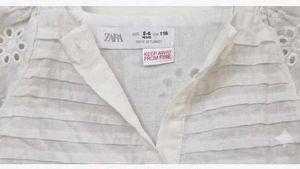 White Broderie Anglaise Dress