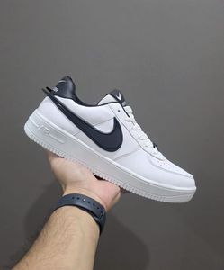 Nike Air Force 1 White/Black Sneakers TPR Sole