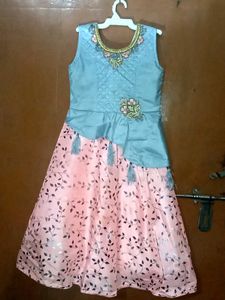 Cute Girls' Party Wear Dress