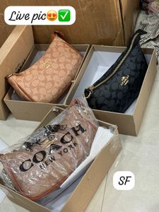 Coach Monogram Shoulder Bag