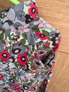 Floral Palazzo Pants and Crop Top Set