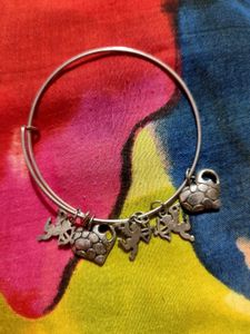 Boho Charm Bangle Bracelet