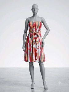 Strapless Summer Dress