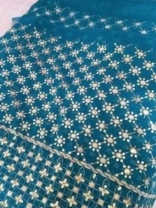 New Saree Without Fall Picho