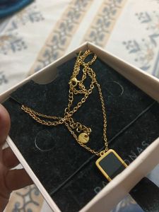 18 carat gold plated palmond chain