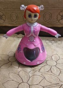 Pink Dancing Robot Doll