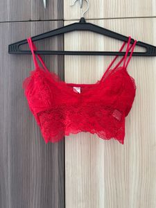 OXXO LACE DETAIL BRALETTE