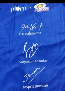 Mumbai Indians Cricket Jersey with bag