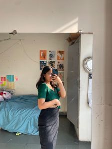black skirt