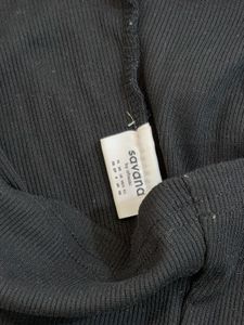 Basic Black Ribbed Tank Top