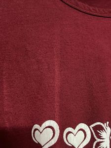 Maroon "Jutt Jutti" Graphic T-Shirt
