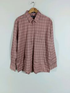 Mauve Checks Casual Shirt (Men)