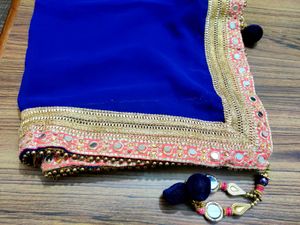 Vibrant Orange Lehenga set