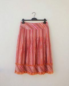 Bohemian midi skirt