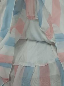 Striped Pastel Sleeveless Top