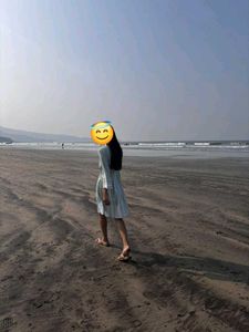 Light green Striped Midi Dress
