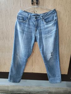 Trendy Light Blue  Denim Jeans