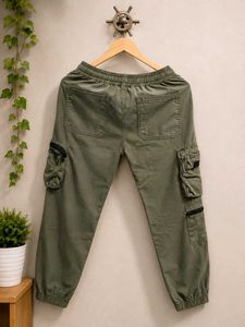 Olive Green Cargo Pants