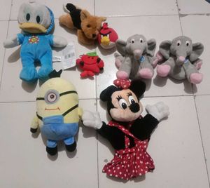Vintage soft toys