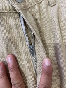 ORDA Modern Tan Balloon Leg Denim Pants