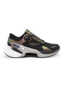 Stylish Black &amp; Gold Sports Shoes