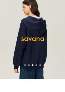 Navy Graphic Zip-Up Hoodie