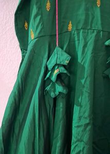 Green Ethnic Gown