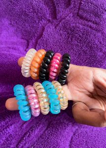 Hair Coil Ties - Pack of 9