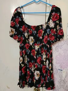 Forever21 Floral Short Dress