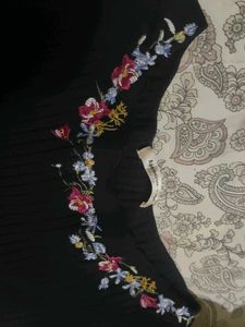 y2k Floral Embroidered Korean Top