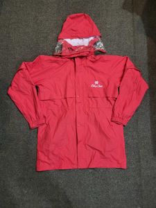 Red Rain Coat