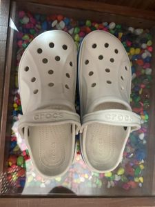 off White Crocs Flipflops