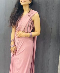 Elegant Embellished ready to wear saree