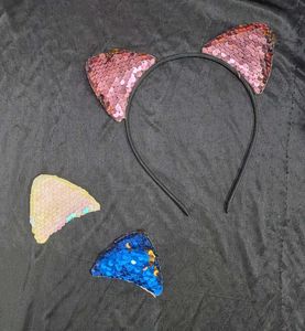 Sparkly Cat Ear Headband
