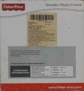 Fisher-Price Wooden Photo Frame - Frog