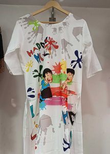 Holi Special Kurti ( size XL )