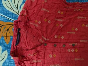 peach kurti