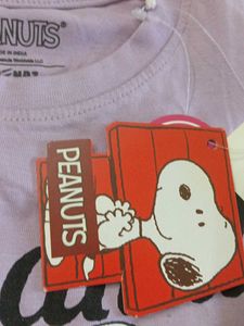 4-6 year Girls' Frendz Peanuts Pajama Set