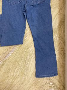 Classic Blue Denim Flare Jeans