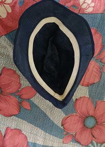 Stylish Navy Blue Bucket Hat