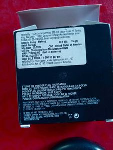 100% Original MAC Studio Fix Powder foundation